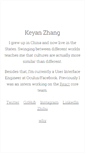 Mobile Screenshot of keyanzhang.com